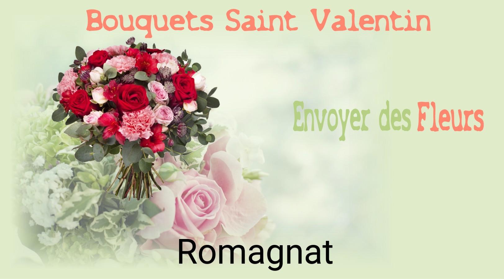 Roses de Saint-Valentin livrées à Romagnat